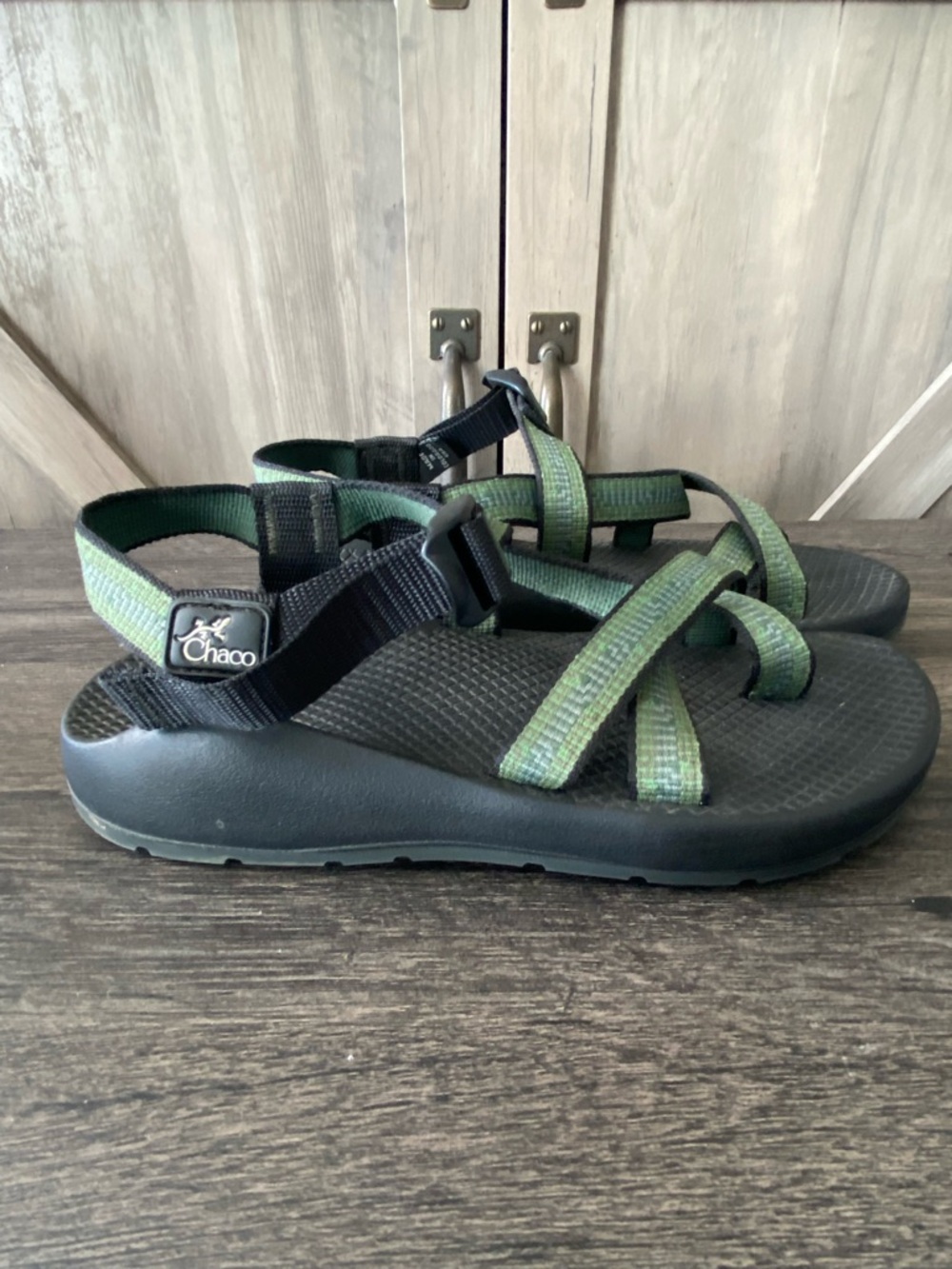Chaco Strappy Green Summer Hiking Sandals Women’s Size 7 - Picture 8 of 14